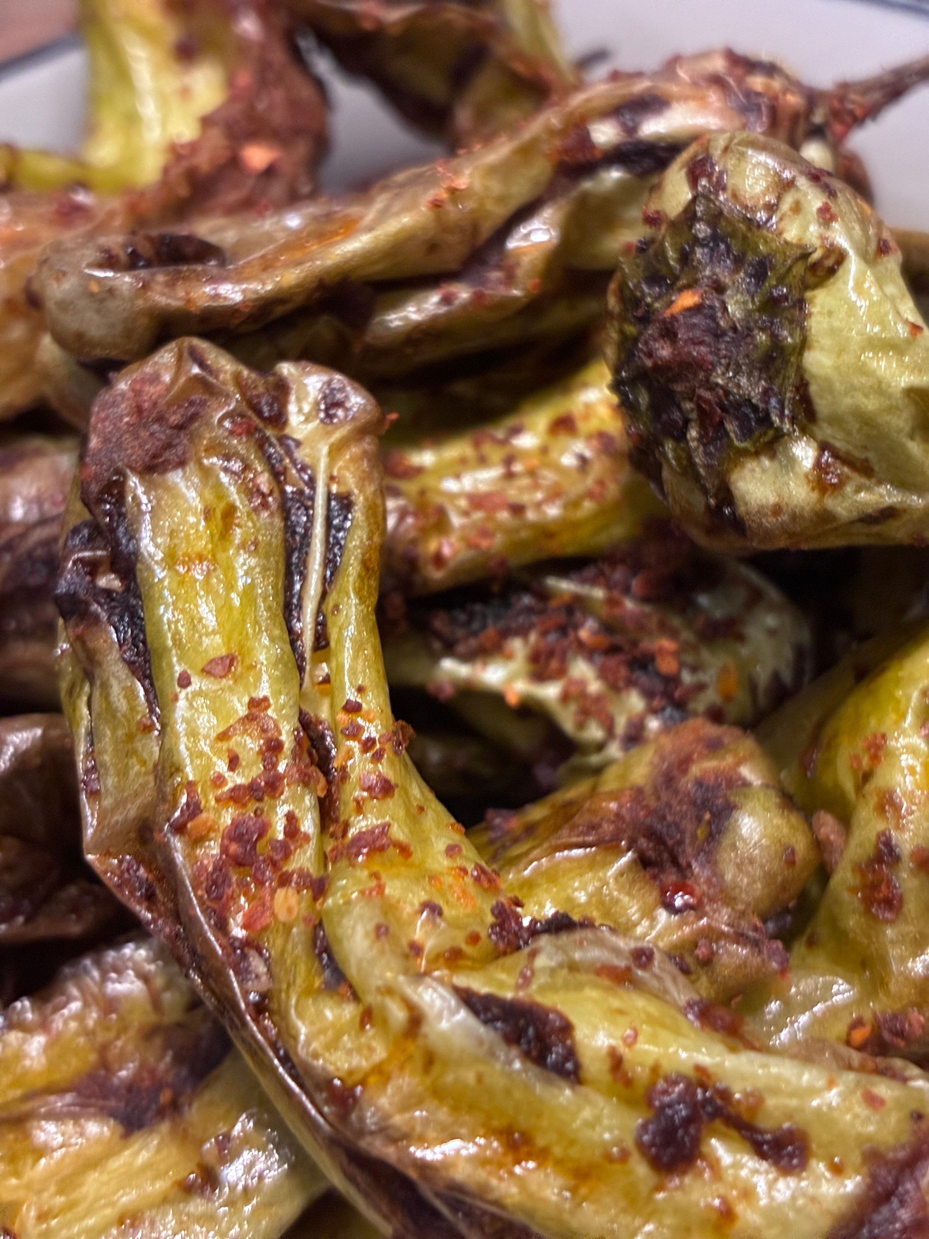 Korean Shishito Peppers