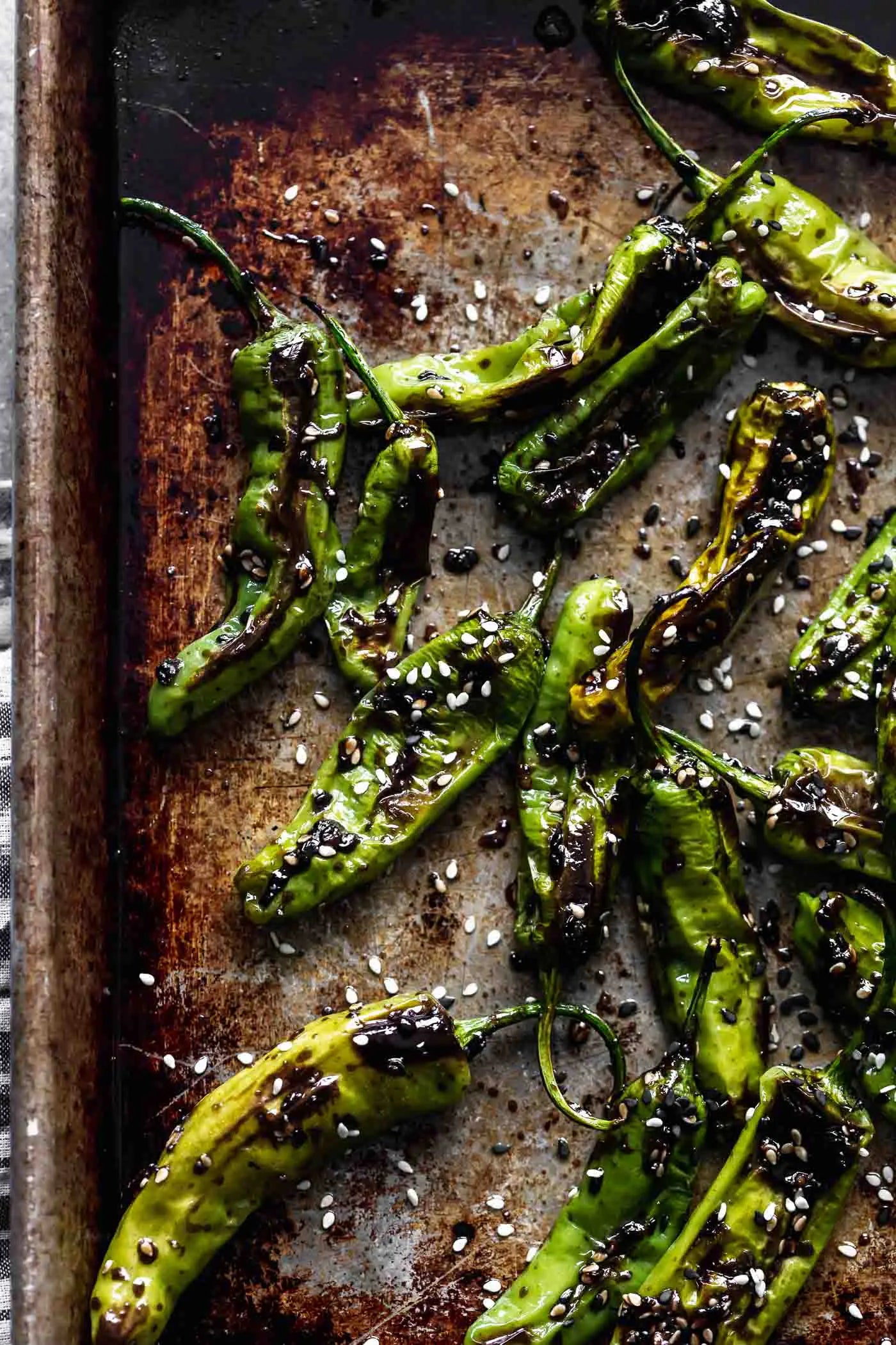 Ponzu Shishito Peppers