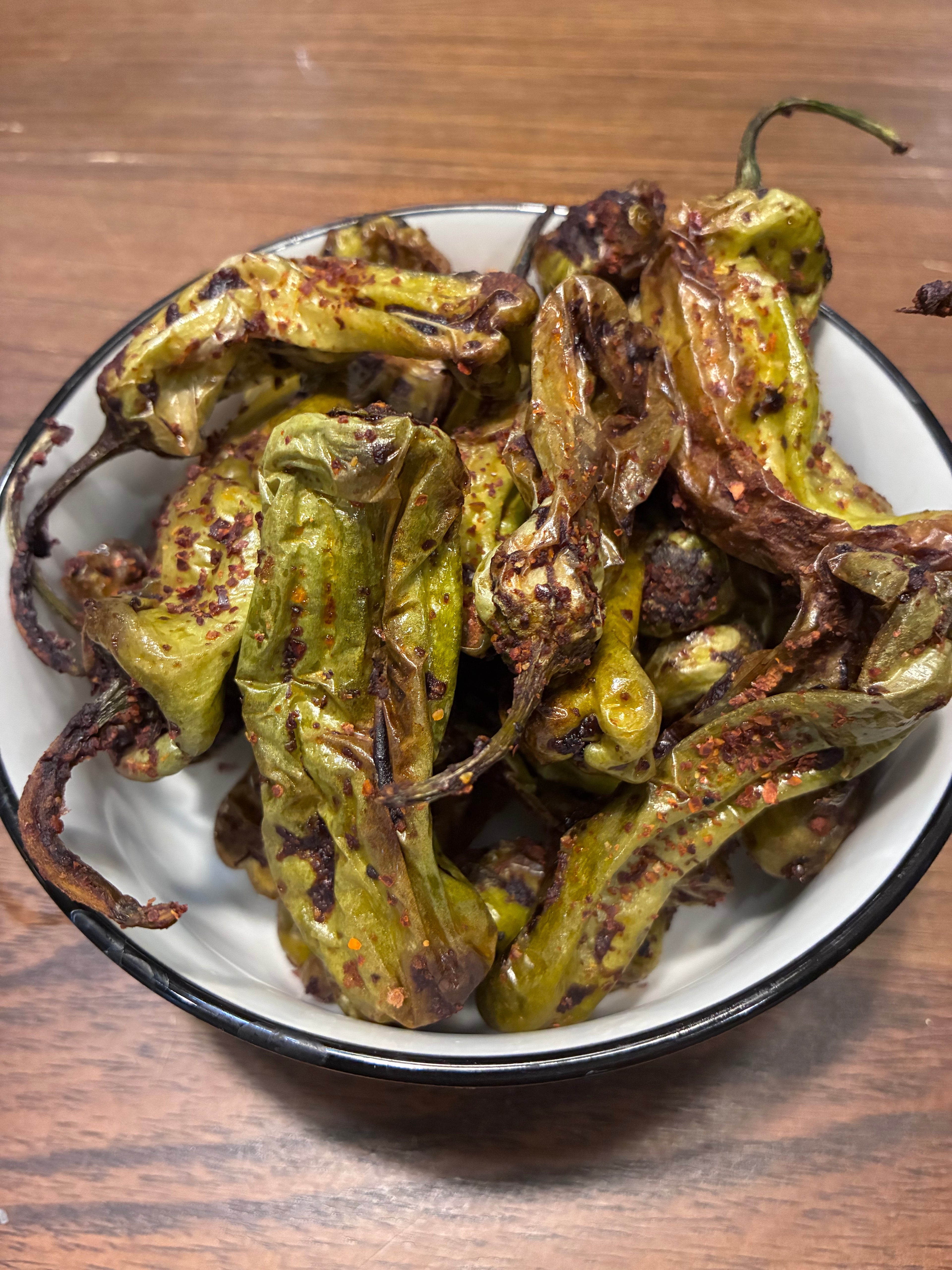 Korean Shishito Peppers