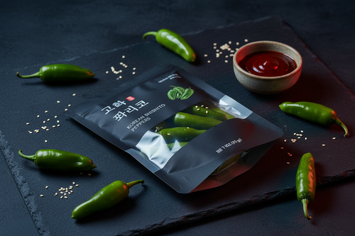 Korean Shishito Peppers